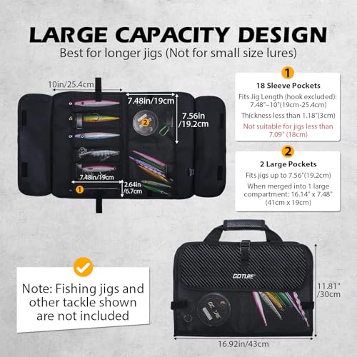 Fishing Jig Bag (B:16.92”x11.81”)