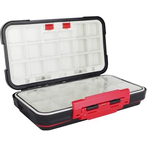 small tackle box (Type B: Black (Size: 7.8" L X 4.2" W X 1.8" H))