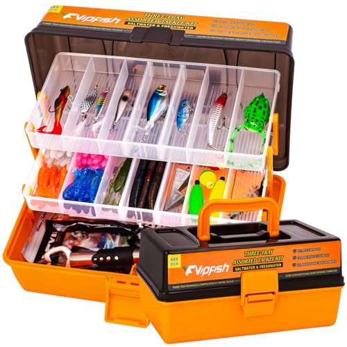448 Pcs Fishing Lures Kit