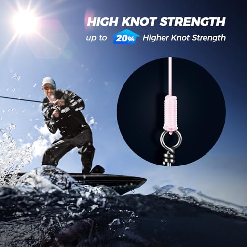 Kovert 100% Fluorocarbon Fishing Line (Kovert Elite (Soft & Smooth) / 30LB-25Yds (Pink))
