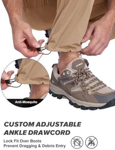 Men's Hiking Pants (44W x 32L / Khaki)