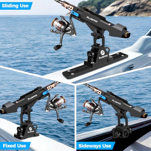 2 in 1 Kayak Fishing Rod Holder (Rod Holder with Track - 2 Pack)