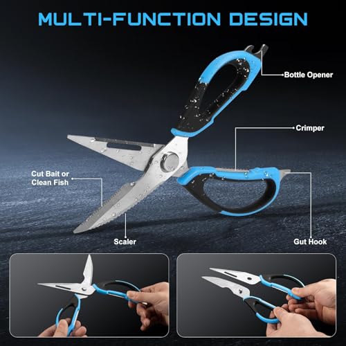 Fillet Knife Kit Combo (Blue-8Pcs)