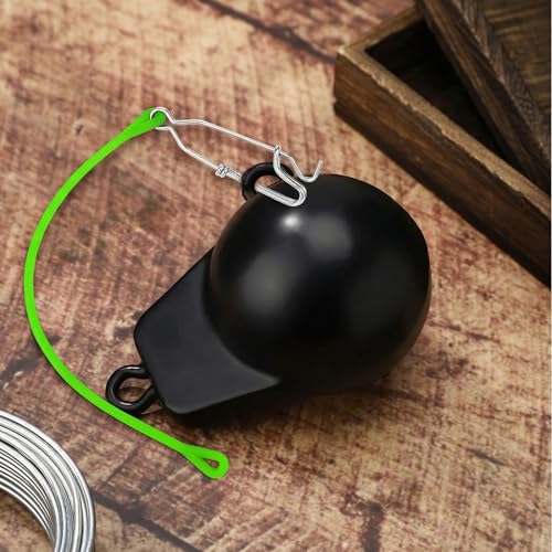 4pcs Fishing Downrigger Weight Snubber with Release Snap (Green)