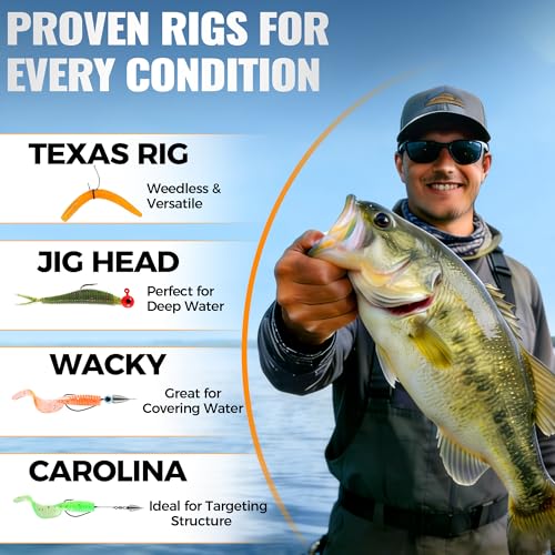 Fishing Lures (128Pcs Fishing Lures Kit)