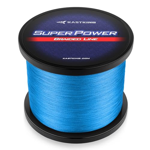 Superpower Braided Fishing Line (X4-Ocean Blue / 12LB(300 Yds))