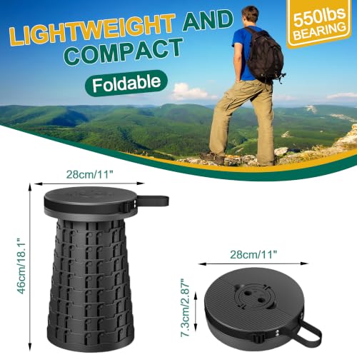 Collapsible Stool for Adults (Round)