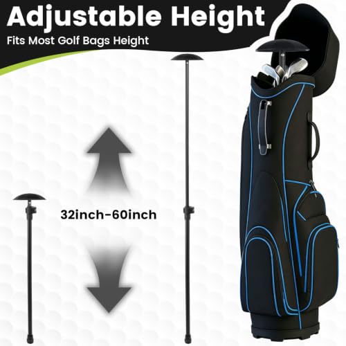 Golf Travel Bag Support Rod (black / 40inch)