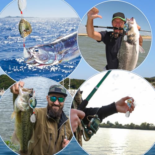 4 Pcs Saltwater Fishing Lure Slow Pitch Jig (Multicolor)
