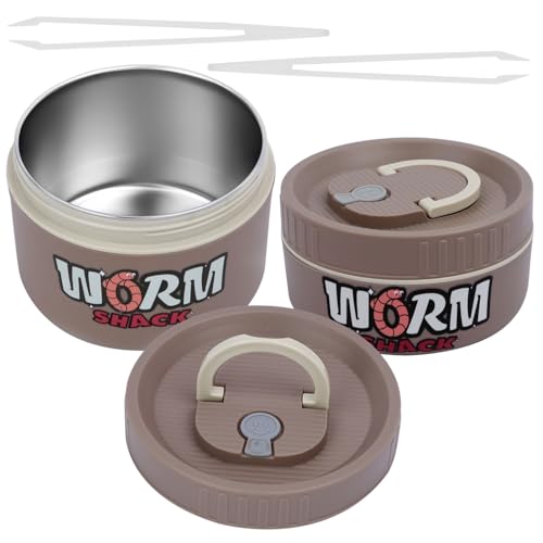 2Pcs Live Bait Storage
