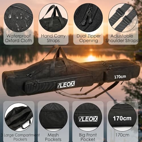 3 Layers Fishing Pole Bag (130cm)