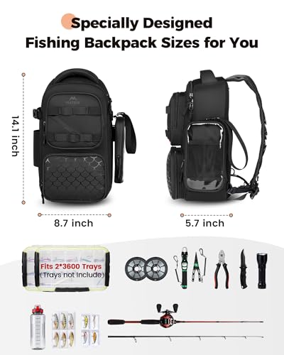 Fishing Sling Bag with Phone Pouch