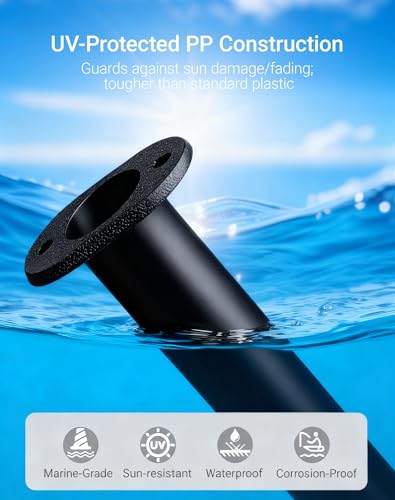 Flush Mount Fishing Rod Holder
