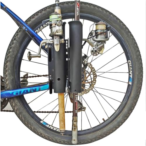 2 Tubes Fishing Rod Holder for Bike