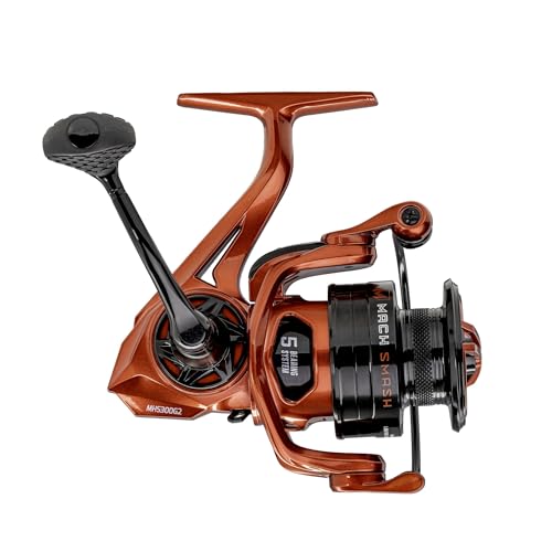 MACH Smash Spinning Reel & Fishing Rod Combo (Size 300 Reel / 7'0" Rod, 1-piece)