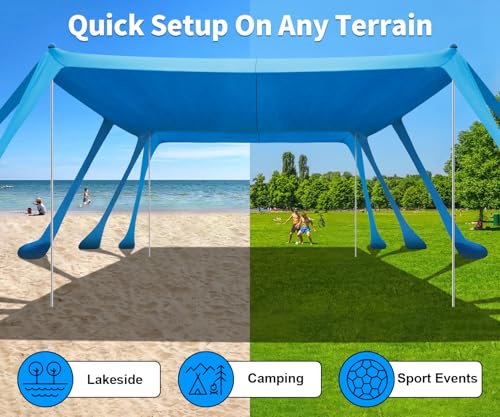 Beach Sun Tent Shelter