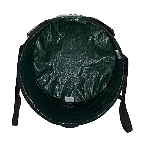 Pop‑Up Hamper and Camping Trash Can with Zippered Top and Collapsible Portable Design (30 Gallon)