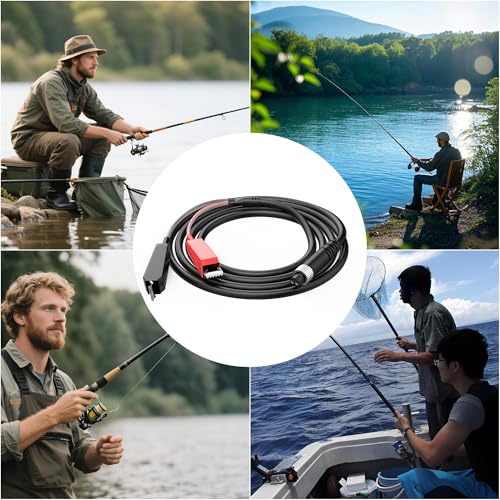 Electric Fishing Reel Power Cord Cable