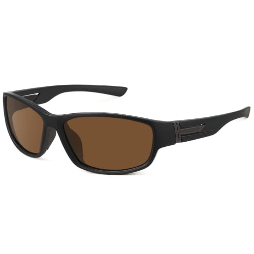 Sports Sunglasses for Men Women Polarized Classic Wrap Around Driving Cycling Golf Fishing Sun Glasses UV Protection