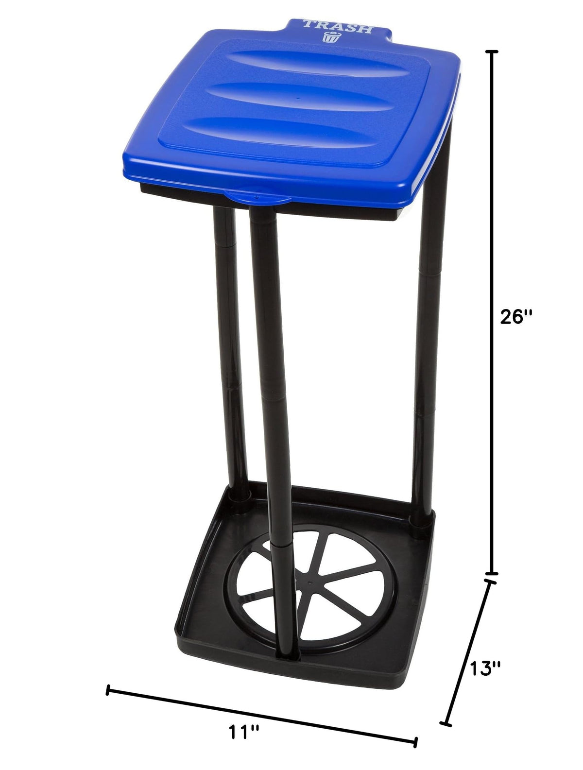 Portable Trash Bag Holder (Blue)