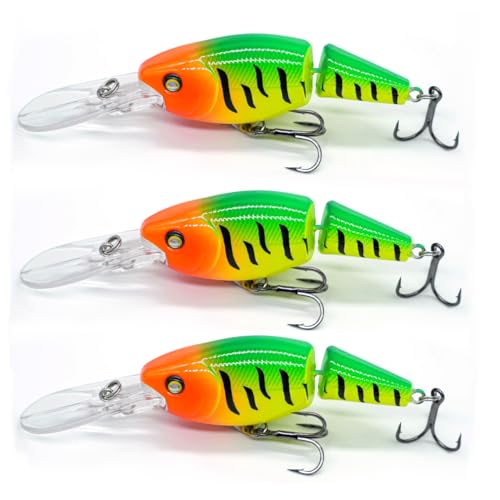 Walleye Fishing Lures (green)