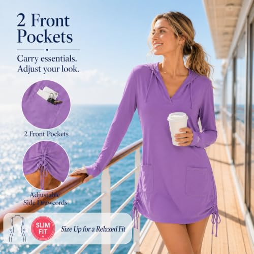 Women's UPF 50+ Dress with Hood