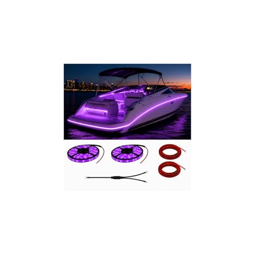 12V Green Boat LED Strip Lights