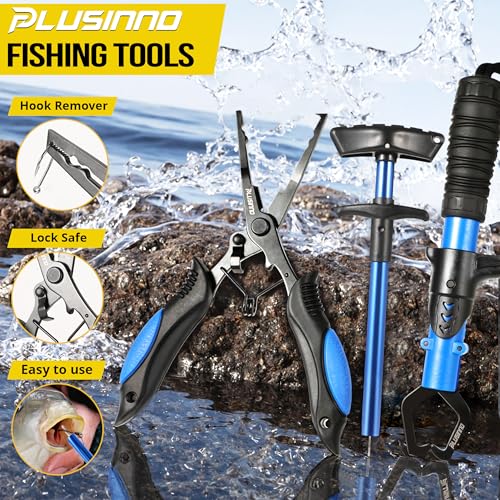 Fishing Backpack with Tackle Boxes (Black Camouflage With Tools)