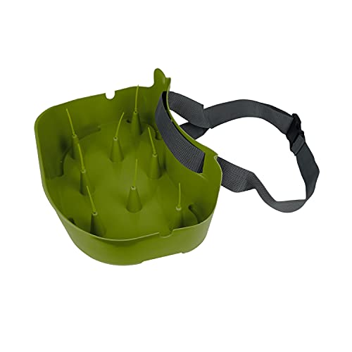 Fly Line Basket Authentic Danish Fisker Design Fishing Stripping Basket Ergonomic Smooth Curved Super Light Tangles with Silicone Spike for Line Tray