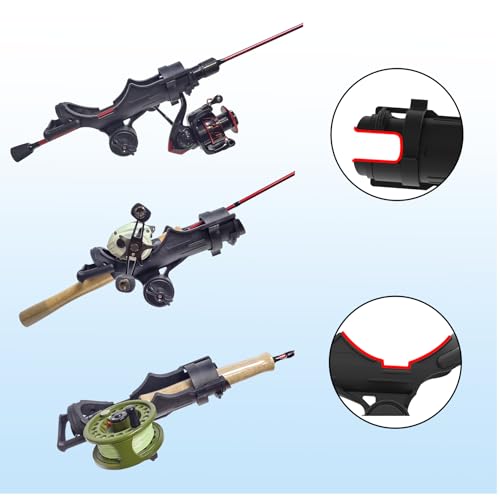 2 Pack Kayak Fishing Rod Holder for Track Mount