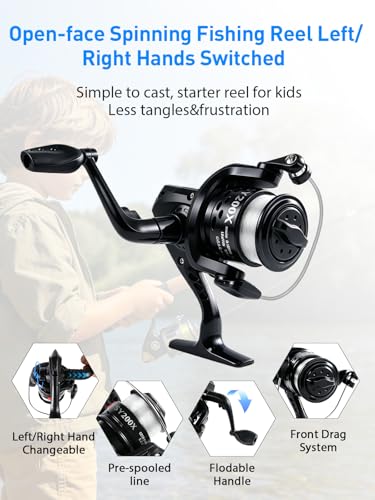 5.25ft 1.6M Kids Fishing Rod Ambidextrous (Kids 5.25FT/1.6M)