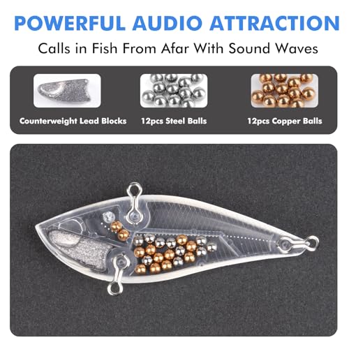Fishing Lures Lipless Crankbaits (B-1.8",0.2oz)