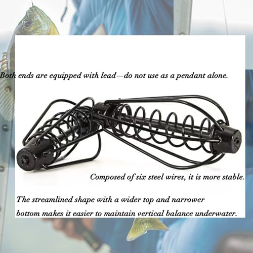 8 Pcs Spring Fishing Feeder Carp Bait Tackle Cage