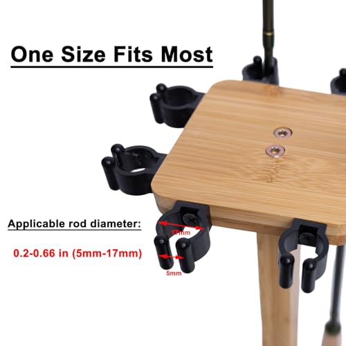Fishing Pole Rod Racks