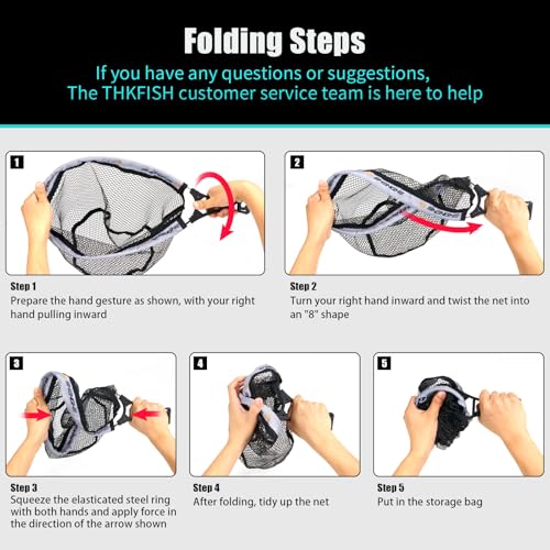 Fly Fishing Net (M-GREY)
