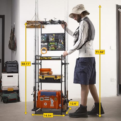 Fishing Rod Holders for Garage
