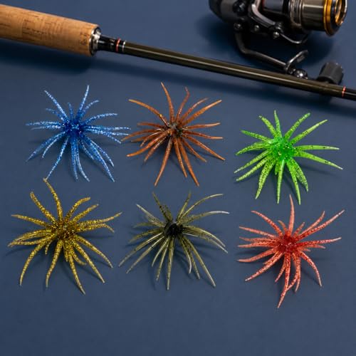 12 24PCS Soft Fishing Lures Set