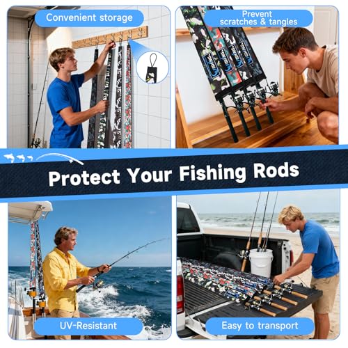 Neoprene Fishing Rod Sleeves