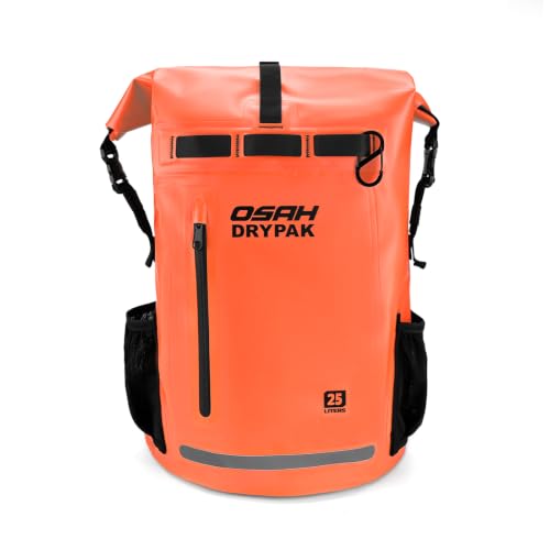 Waterproof Dry Bag Backpack 25L (Orange / 25L)