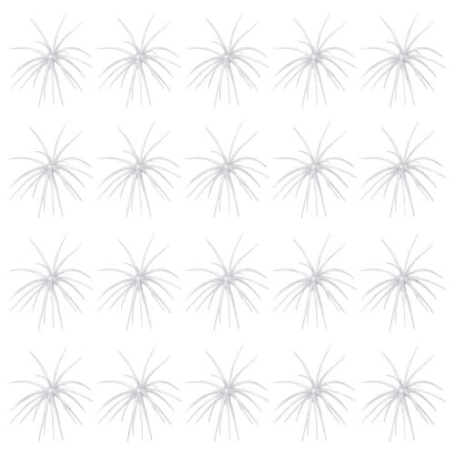 Urchin Baits for Bass Fishing (D-pearl white / 2.7in-20pcs)