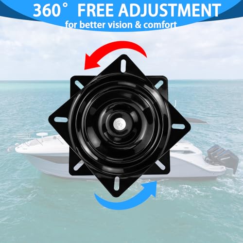 Boat Seat Pedestal Base Mount Kit with Boat Seat Swivel&7" (13 inch / Boat Seat Pedestal+ Swivel)