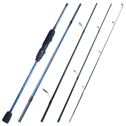Travel Fishing Rod (BLUE/BLACK / F-Spinning7')