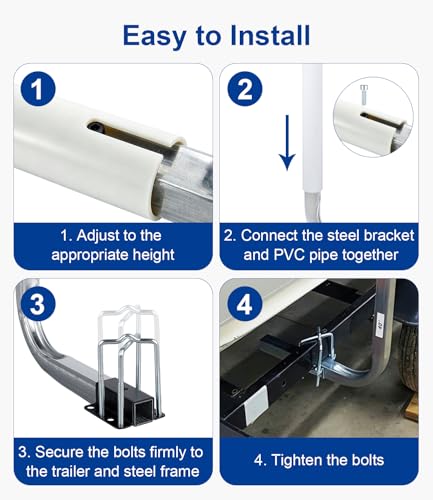 Boat Trailer Guide 40 (White / 40"/48"/60")