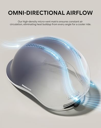 Adjustable Adult Bike Helmet and Sunglasses Set for Women and Men (Matte Navy Blue / Medium)
