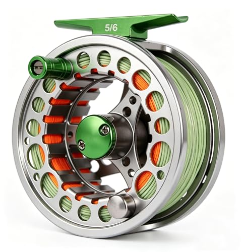 Fly Fishing Reel with Aluminum Alloy Body 5