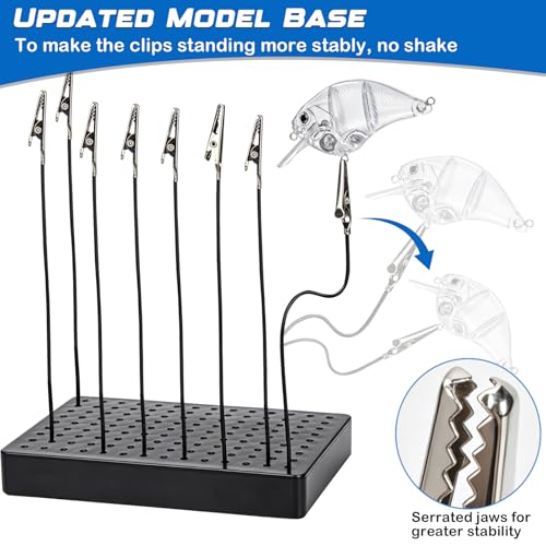 DIY Fishing Lures Minnow Kit WIith Moodel Base