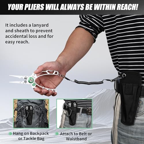 Fishing Pliers with Innovative Ergonomical Handle