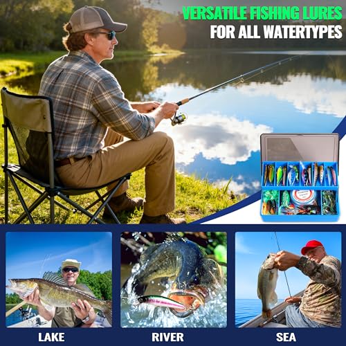 Fishing Lures (194PCS tackle box)