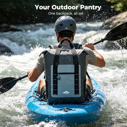 Insulated Backpack Cooler (Grey)