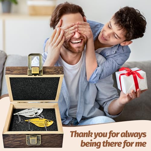 Fathers Day Birthday Gifts for Dad Grandpa Fishing Gear Set